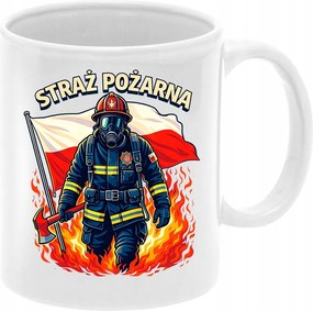 Tűzoltó bögre Hős Tűzoltó Karácsonyi ajándék