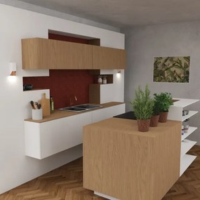 Fali lámpa WALL 1xGU10/8W/230V fehér/réz