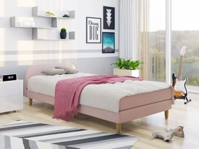 Egyszemélyes ágy 120 cm Mac 2 (rózsaszín) (matraccal). 1070000