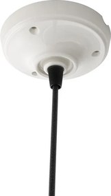 RENDL FABIO függesztő készlet fekete porcelán 230V LED E27 15W