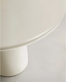 Beton kerek kerti dohányzóasztal ø 65 cm Albanella – Kave Home