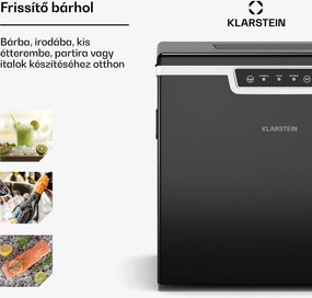 Klarstein Icefestival Cube ipari jégkocka készítő, 400W, 1,8 liter, 20 kg/24 ó