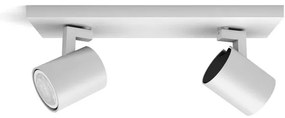 Philips - LED Dimmelhető spotlámpa Hue RUNNER 2xGU10/4,2W/230V + távirányító fehér