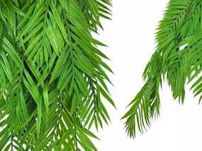 Mesterséges Pálma Girlanda Túlnyúló Kúszó Páfrány Terasz Erkély Prémium Uv