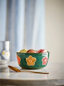 Sötétzöld kőedény gyerek tálka ø 12 cm Addy – Bloomingville Mini