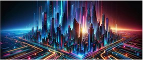 Kép - A jövő városa (120x50 cm)
