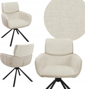 Modern Ryker szék Bézs fotel nappali étkező autó hát kárpitozott