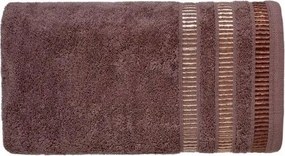 Sagitta törölköző 50x90 csokoládé frottír 500 g/m2 Faro