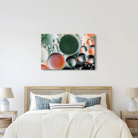 Absztrakt kép - buborékok (90x60 cm)