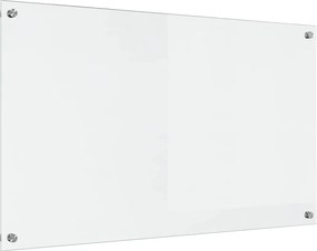 vidaXL Konyhai splashback Átlátszó 100 x 60 cm edzett üveg