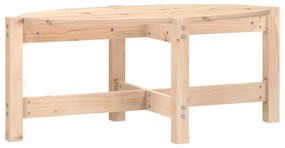 Tömör fenyőfa dohányzóasztal 87 x 48 x 35 cm