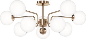 Maytoni klasszikus modern mennyezeti lámpa erich réz mymod221pl-10g