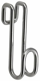 AQUALINE 37020 zuhanykabin-akasztó, ezüst