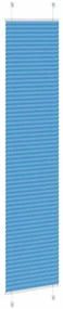 pliszírozott redőny kék 40x200 cm szövetszélesség 39,4 cm