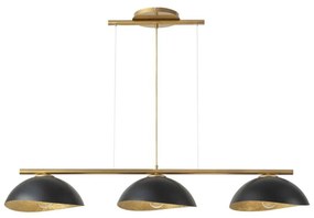 SOLAR 3xE27/60W/230V arany függeszték kábellel