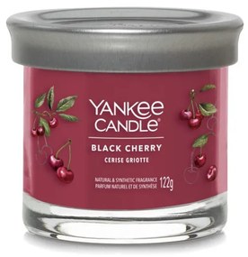 Black cherry, Yankee Candle illatgyertya, kicsi üveg, 122 g (fekete cseresznye)