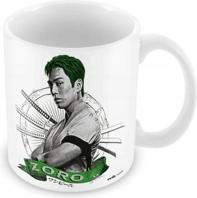 One Piece Roronoa Zoro kávéscsésze nyomott mintával 350 ml nagy bögre