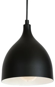 NOAK függeszték 2xE27/15W/230V fekete, kábellel