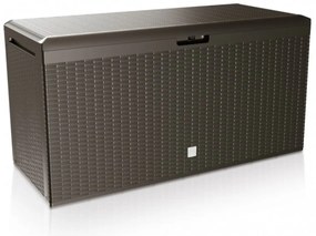 PROSPERPLAST Kerti láda BOXE RATO PLUS umbra 114cm - 290L