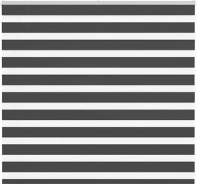 vidaXL zebrafüggönnyel fekete szövetszélesség 160,9 cm poliészter
