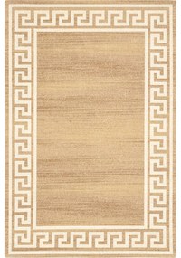 Világosbarna gyapjú szőnyeg 133x180 cm Cesar – Agnella