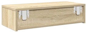 Falipolc fiókokkal sonoma tölgy 60x26,5x15 cm műszaki fa