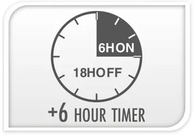 Felakasztható karácsonyi csillag fehér 60 cm, LED-es, időzítő funkcióval