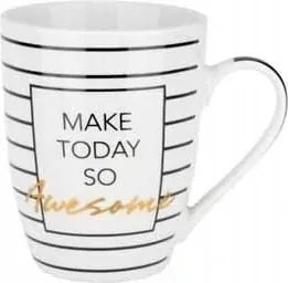 Porcelán bögre 340ml csíkos Dotti Make today so awesome