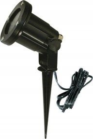 Faro Tono kültéri spotlámpa fekete, süllyesztett, IP44, GU10, 8W