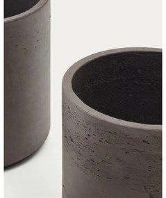 Cement kaspó szett 3 db-os ø 32 cm Sintina – Kave Home