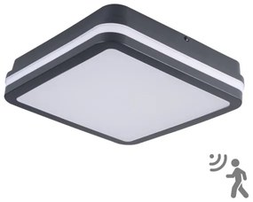 Brilagi BENE LED kültéri lámpa szenzorral 18W 230V 22x22 cm IP54