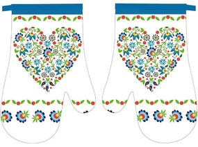 BLUE HEART konyhai kesztyű