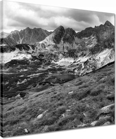 Vászonkép 40x40 Tátra Lengyel hegyek Kilátás