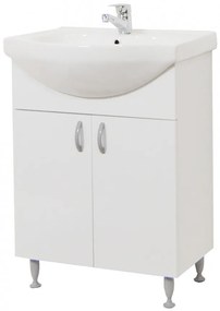 Ikeany fürdőszobai szekrény mosdóval 60 cm Fehér N