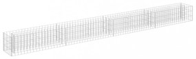 horganyzott acél gabion magaságyás 360 x 30 x 30 cm