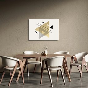 Üveg kép - Geometriai formák N⁰4 (70x50 cm)