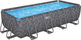 Bestway Malaga szögletes fémvázas APX 365 medence szett 549 x 274 x 132 cm