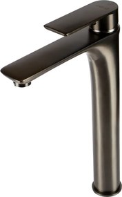 Salzburg || Gun Grey magasított mosdó csaptelep