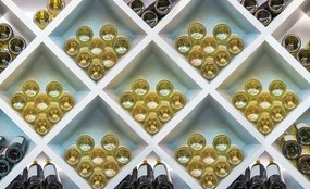 Fotótapéta - Egy üveg bor (152,5x104 cm)