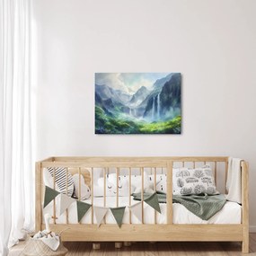 Kép - Vízesések völgye (70x50 cm)