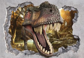 Fotótapéta Dinoszauruszok a dzsungelben vinil 416x290 +ragasztó