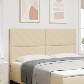 LED Fejtámla Gyémánt Blokk Design Krém 180 cm Szövet