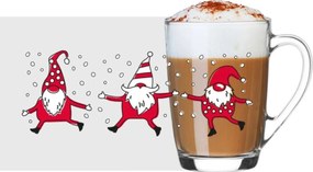 Bögre Ala 300ml Táncoló Karácsonyi törpék Glasmark