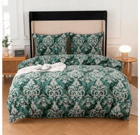 Mikroplüss ágyneműhuzat ORIENTINO zöld Ágyneműhuzat mérete: 70 x 80 cm | 140 x 200 cm