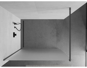 Mexen Kioto, Walk-In zuhany paraván 70 x 200 cm, 8 mm matt üveg, grafit profil, 800-070-101-66-30