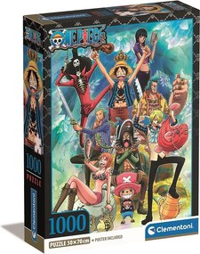 One Piece Victory 1000 db-os puzzle Clementoni