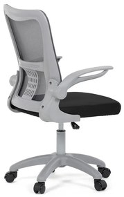 Gyerekszék állítható magassággal, szürke hálós háttámlával. KA-K2008 GREY