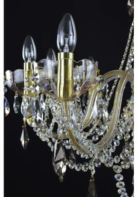 Wranovsky JWZ121102100 - Kristály csillár láncon ZENITH 10xE14/40W/230V