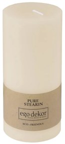 Friendly krémszínű gyertya, égési idő 50 óra - Rustic candles by Ego dekor