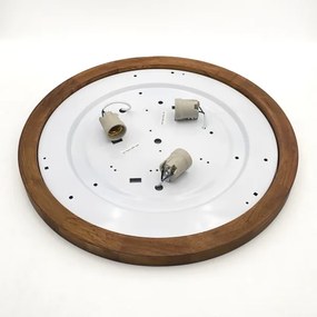 Brilagi - LED Mennyezeti lámpa BELLADONNA 3xE27/15W/230V átm. 50 cm fehér/tölgy cseresznye